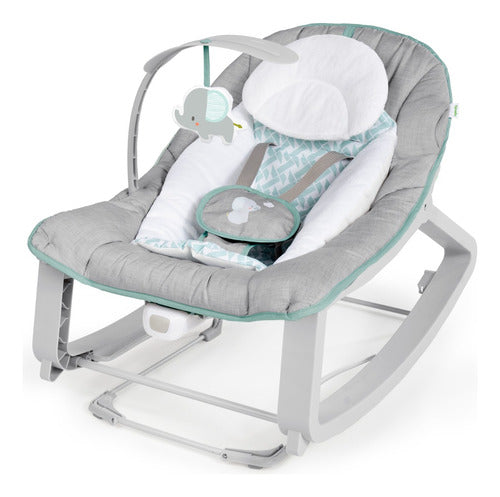 asiento de rebote vibratorio 3 en 1 keep cozy grow with me de ingenuity asiento y mecedora para bebÃ©s y niÃ±os pequeÃ±os vibraciones y barra de juguetes 0-30 meses hasta 18kg