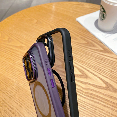 funda para Iphone TPU magsafe uso rudo protector camara 1