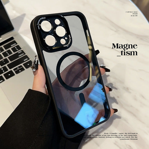 funda para Iphone TPU magsafe uso rudo protector camara 1