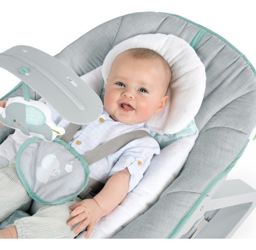 asiento de rebote vibratorio 3 en 1 keep cozy grow with me de ingenuity asiento y mecedora para bebÃ©s y niÃ±os pequeÃ±os vibraciones y barra de juguetes 0-30 meses hasta 18kg