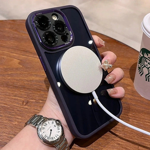 funda para Iphone TPU magsafe uso rudo protector camara 1