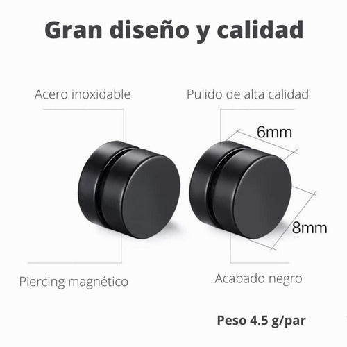 20 pzs percng falsos aretes acero noxdable para hombre 1