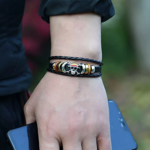 MONKEY D  LUFFY COSPLAY LOGO ANIME ONE PIECE PULSERA 1