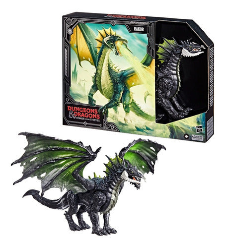 dungeons & dragons figura dragÃ³n rakor - hasbro 27.5 x 50 cm