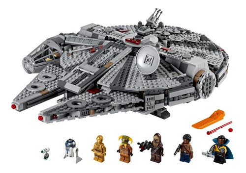 KIT DE CONSTRUCCION LEGO STAR WARS HALCON MILENARIO GRADO B