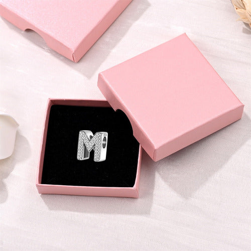 collar dje alphabet charms de plata s925 con letras az 2