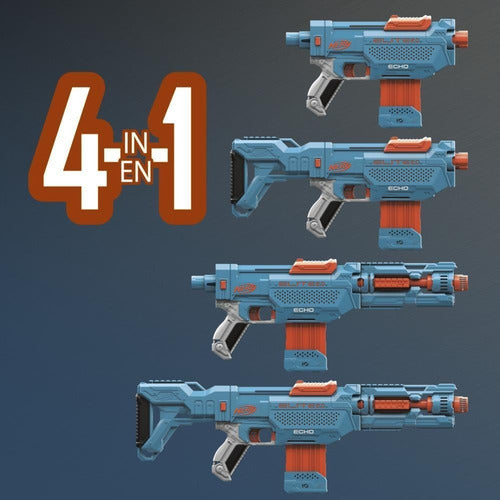 Lanzador Nerf Elite 2.0 Echo CS-10 (24 Dardos, Grado A)