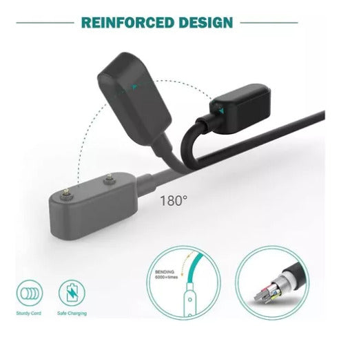 magna tico usb cargador para huawei watch fit huawei band 6 1