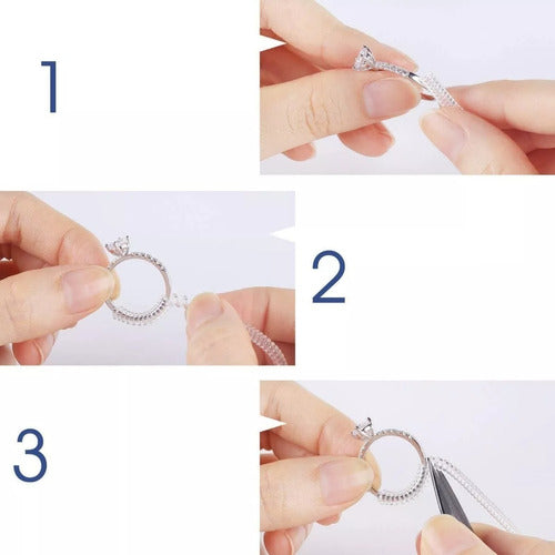 Ajustador De TamaÃƒÂ±o De Anillo Para Anillos Paquete De 4 2631