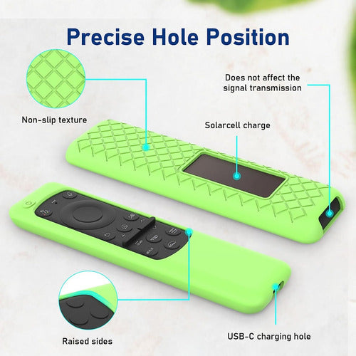 Funda Remote Control Para Samsung Tv Bn59-01432a Solar Carga 3314