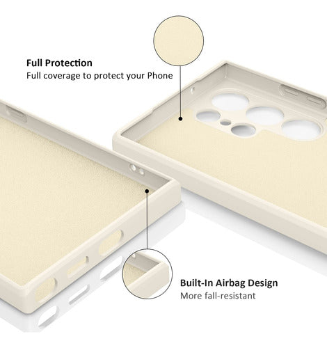 Funda Para Samsung A03S De Silicona Li­quida Microfibra