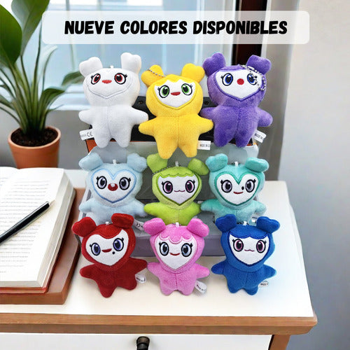 muÃ±eco de peluche de kpop coreano twice momo juguetes de llavero de peluche regalos para niÃ±os AMARILLO