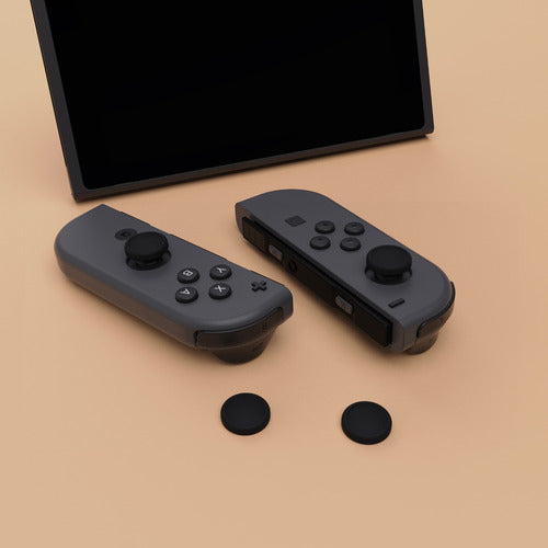 Agarres Para El Pulgar Compatible Con Nintendo Switch Negro