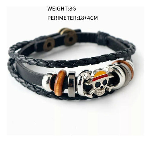 MONKEY D  LUFFY COSPLAY LOGO ANIME ONE PIECE PULSERA 1
