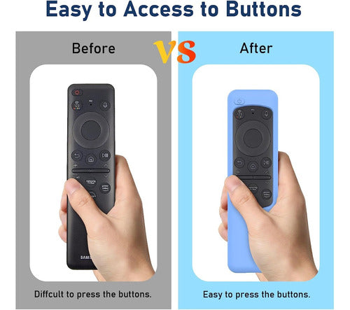 Funda Remote Control Para Samsung Tv Bn59-01432a Solar Carga 3314