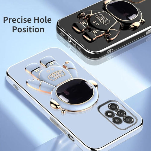 funda para samsung carcasa celular soporte de astronauta