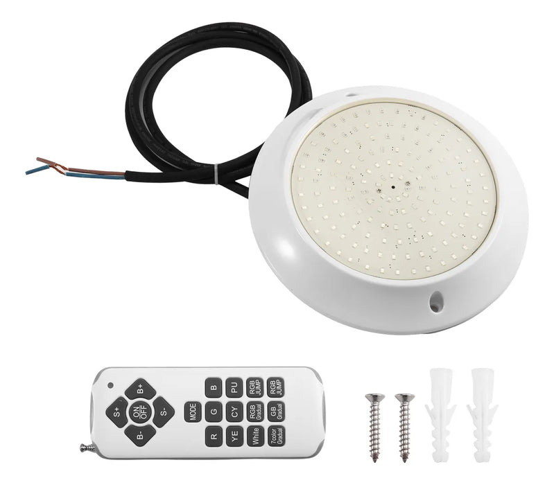 LUZ PISCINA GRANDE 36W RGB IP68 REMOTO JARDÍN ESTANQUE  1PC 1 GRADO B