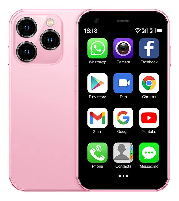 SOYES XS19 PRO 4G RED 3.88 PULGADAS MINI SMARTPHONE 3GB RAM 32GB ROM 1950MAH ANDROID 12 GPS WIFI OTG RECONOCIMIENTO FACIAL WHATSAPP FACEBOOK GRADO B