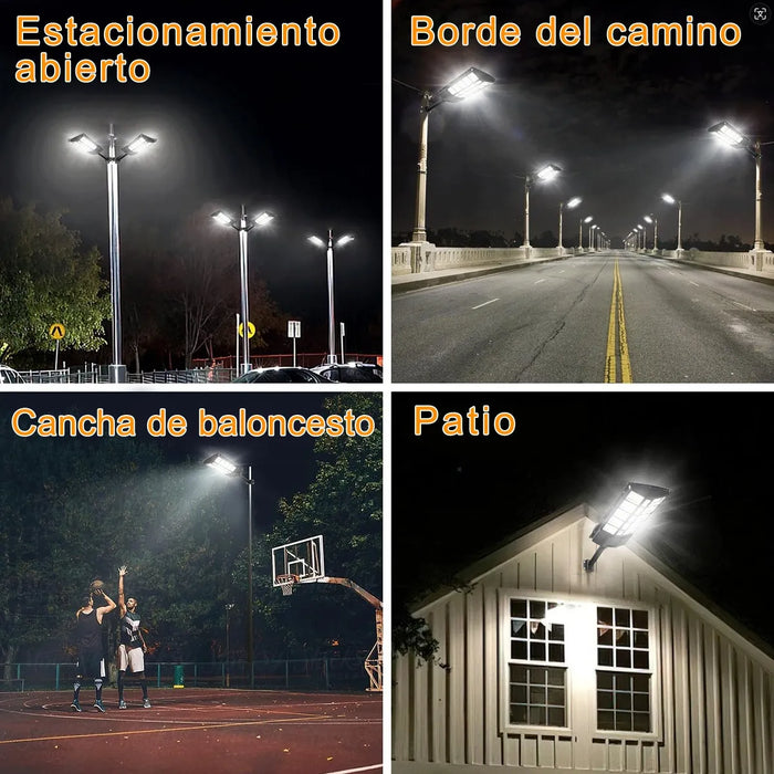 Lámpara Solar Exterior Suburbana Alumbrado Público 1500w GRADO B