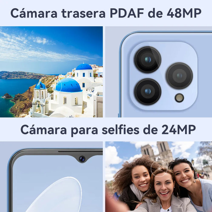 CELULAR CUBOT P80 DUAL SIM 256 GB GLOBAL 8 GB RAM 5200MAH ANDROID 13 GRADO A