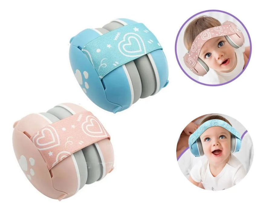 Orejera Ajustable De Protección Auditiva Anti Ruido Nrr 25db 1 VERDE