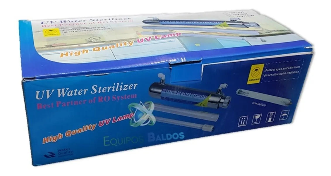 Lampara Uv 6 Watts Germicida Para Agua GRADO B