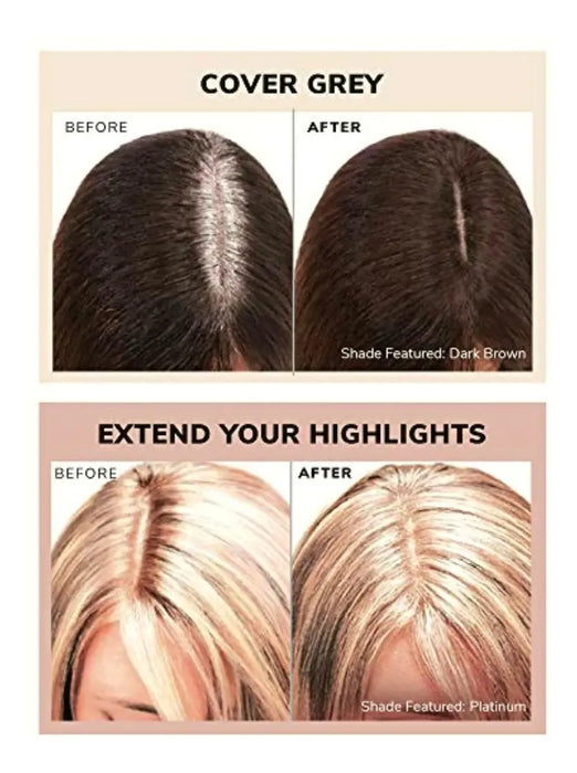 ROOT COVER UP COLOR WOW LIGHT BROWN INSTANT GREY COVERAGE 1  |  GRADO A