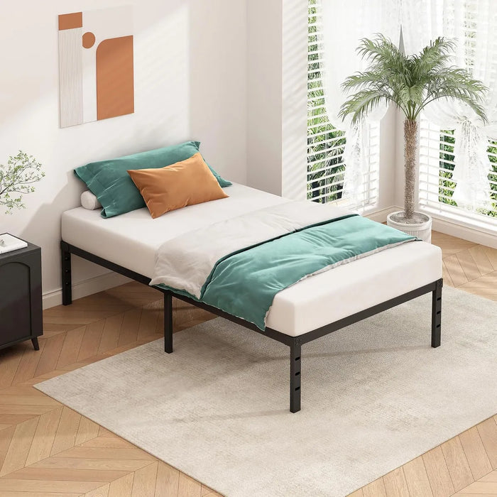 BASE DE CAMA INDIVIDUAL PLEGABLE DE METAL, 95 GRADO A