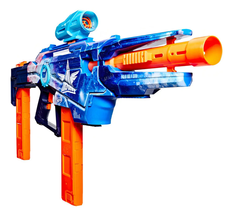 LANZADOR NERF LOADOUT GALACTIC COMMANDER CON DARDOS AZUL GRADO B