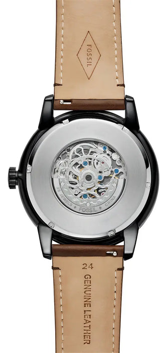 RELOJ HOMBRE FOSSIL TOWNSMAN MECANICO COLOR DE LA CORREA CAFE GRADO B