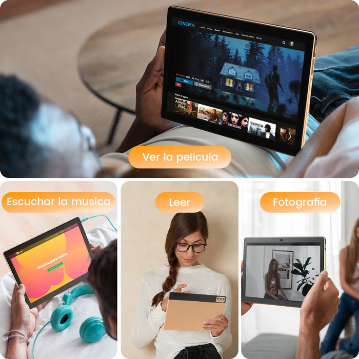 10.1 INCH WIFI TABLET 6+128GB DUAL SIM DUAL STANDBY 6000MAH GRADO B