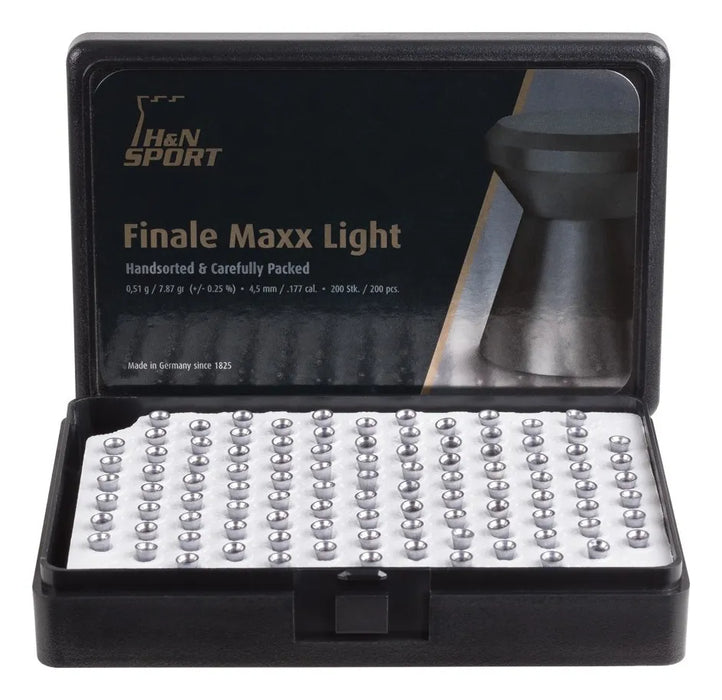 Diabolos H&n Finale Maxx Light .177(4.50mm) 7.87gr 200pz GRADO B