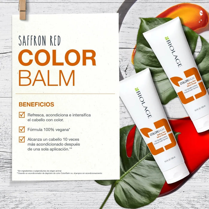 Acondicionador Depositador color Cobre Vegano Biolage 250ml
