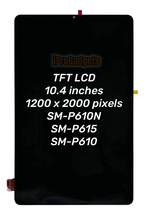 Pantalla Lcd Para Samsung Galaxy Tab S6 Lite Sm - P610 P615 Grado B
