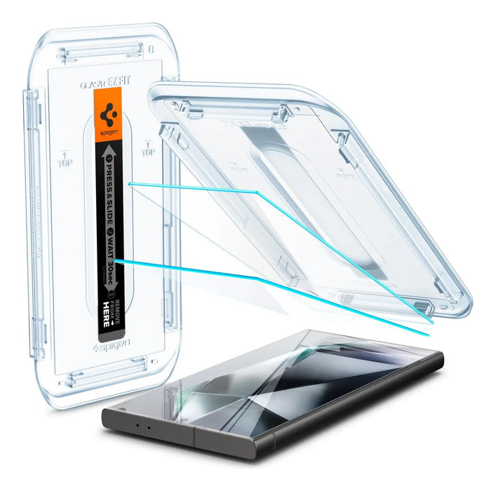 SPIGEN GLASTR EZ FIT GALAXY S24 ULTRA 2 PACK - GRADO B