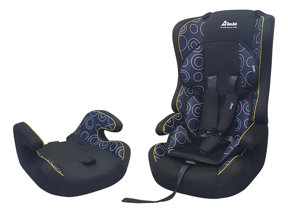 AUTOASIENTO MAXI BOOSTER CON RESPALDO D'BEBÃ© NEGRO Grado B