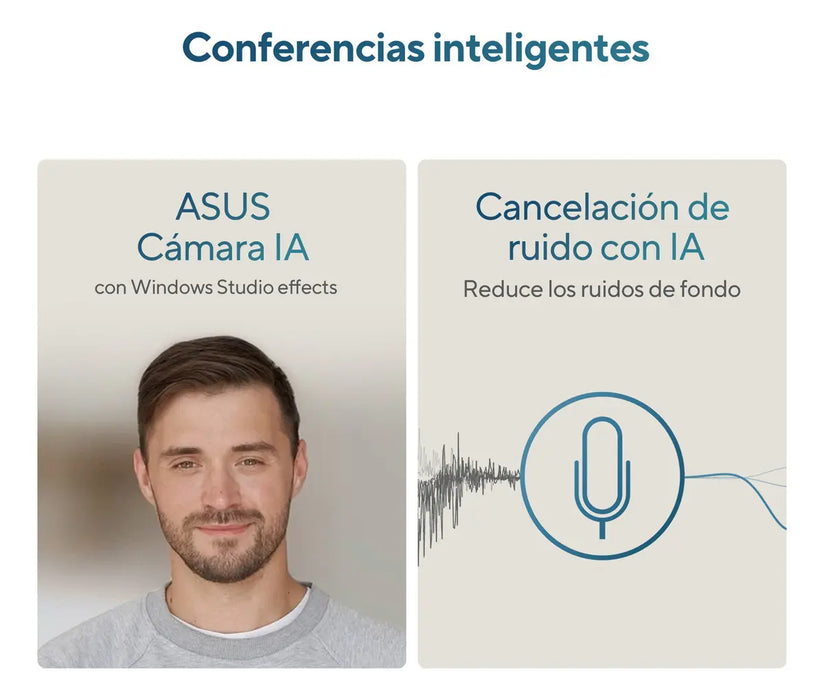 LAPTOP ASUS ZENBOOK 14 UX34 INTEL CORE ULTRA 5 16GB 512GB PLATEADO GRADO A