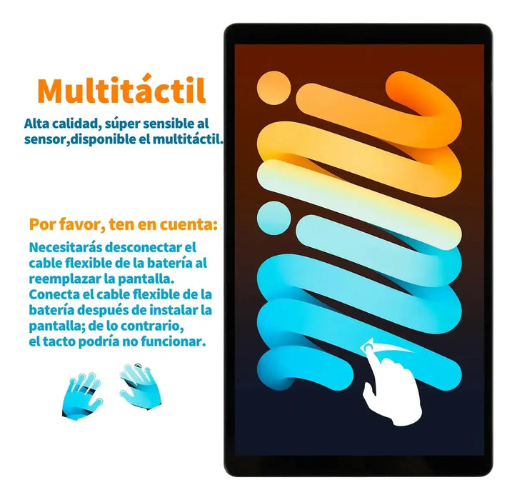 Pantalla Táctil Lcd Para Lenovo M10 Plus Fhd Tb-x606 X606f GRADO B