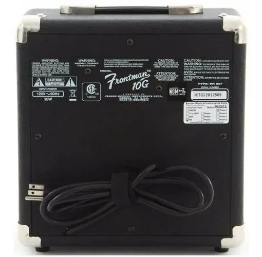 Amplificador Fender para guitarra frontman 10g 120v GRADO B