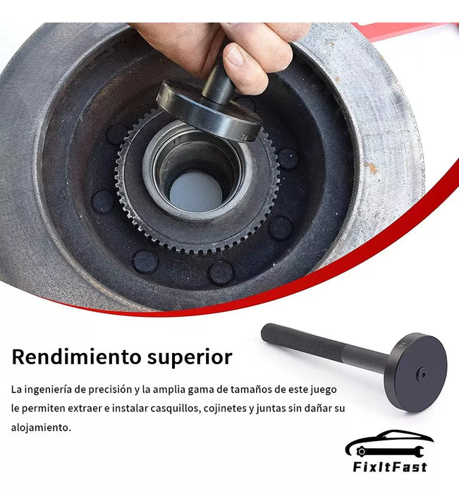 fixitfast extractor de rodamientos automotrices 52 piezas Grado B