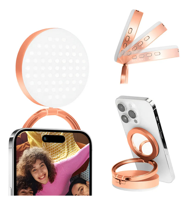 Aro De Luz Led  De Relleno Magnética Para Celular Grado B