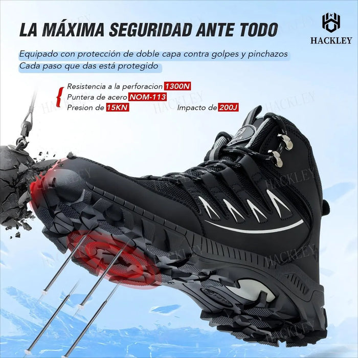 Zapato De Seguridad Tenis Botas Industrial Para Hombre 5