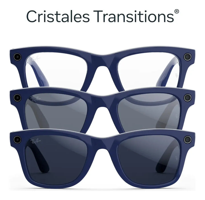 Lentes Inteligentes Ray-Ban Meta Wayfarer (50mm) Azul / Zafiro Gen 2 | Grado B