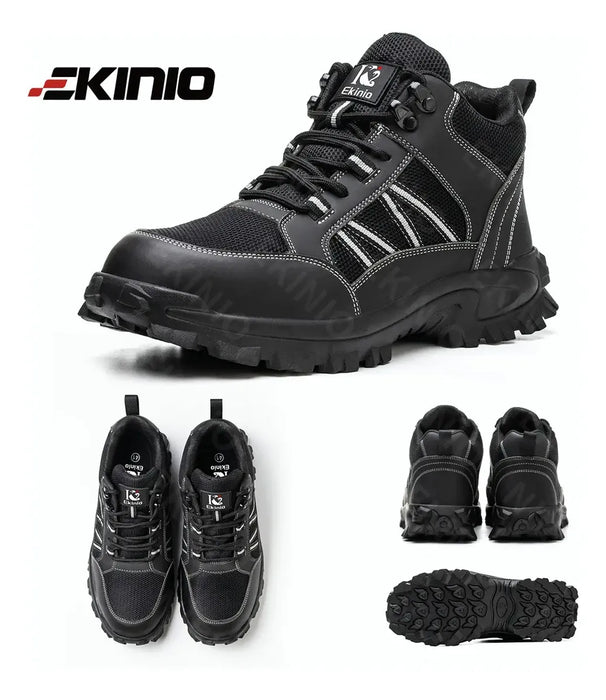 ZAPATOS DE SEGURIDAD TENIS BOTAS INDUSTRIAL PARA HOMBRE NUMERO 27.5 GRADO A