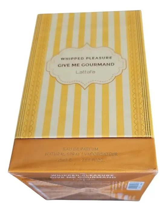 Eau de Parfum Lattafa Give Me Gourmand Whipped Pleasure | 75 ml | Fragancia Femenina | Grado B