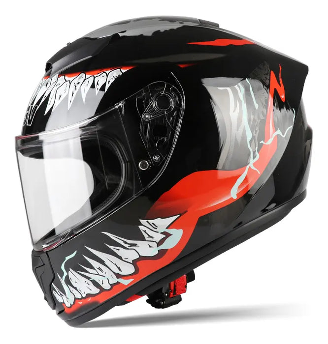 CASCO DE MOTOCICLETA CASCO ABATIBLE CERTIFICADO DOT/CCC 1 GRADO B