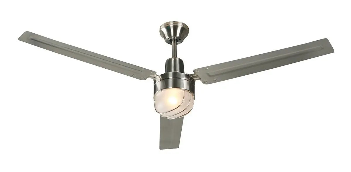 VENTILADOR DE TECHO INDUSTRIAL PLATA 54 ACERO 60W 1 LUZ CANTIDAD DE ASPAS 3 COLOR DE LA ESTRUCTURA PLATEADO COLOR DE LAS ASPAS PLATEADO DIÃ¡METRO 54 GRADO B