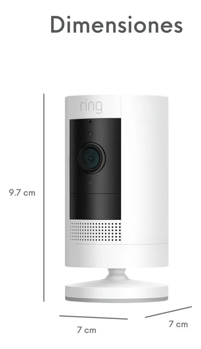 Cámara De Seguridad Exterior Inalámbrica Ring Stick Up Cam GRADO B