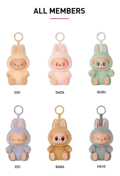 CAJA 6 PIEZAS LABUBU HAVE A SEAT PELUCHE COLECCION LIMITADA GADO B