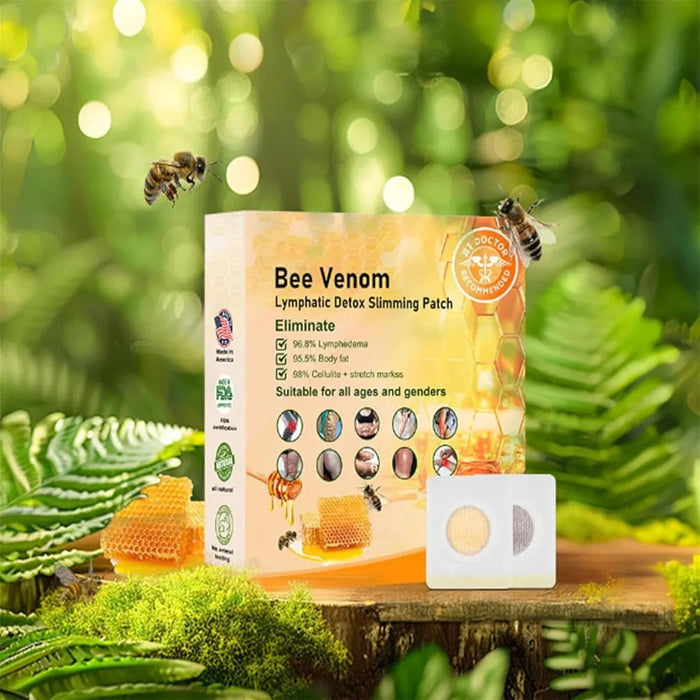 Parche Adelgazante Drenaje Linfático South Moon Bee Venon 3 Packs De 30 Unidades